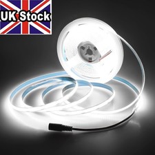 Ultra-Thin 12V COB LED Light Strip 320LEDs/M High Density Cuttable Stick On