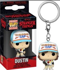 Stranger Things DUSTIN In Thinking Cap Pocket Pop Vinyl Character Keychain