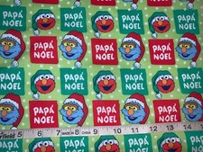 NEW Papa Noel Christmas Patchworks Cotton Sold by FQ Fat Quarter More Available