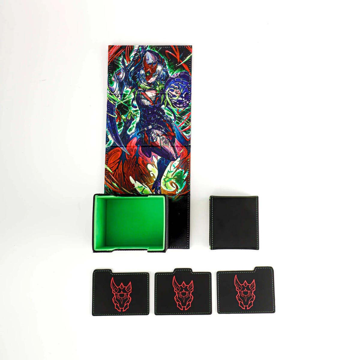Diabellstar - Dicewinder Deck Box - Red Belle - Viridian Vex