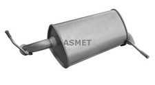 ASMET 08.095 Endschalldämpfer für PEUGEOT