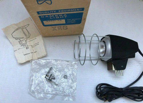 Harwood XR6 Camera Light XL for Movie or Video Cameras Tested & Works