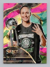 SUE BIRD 2024 Panini WNBA Select Pink Ice Prizm Courtside #244 Storm