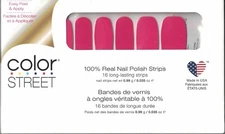 Color STREET 100% Real Nail Polish Strips Multiple Colors