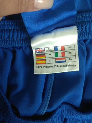 Short de sport homme Umbro bleu vintage années 90