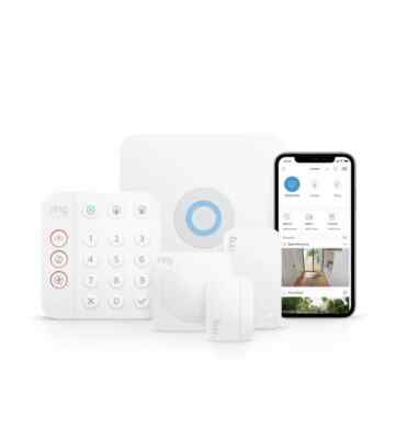 Ring Alarm Pack piece S by Amazon Smart home alarm security system,  White 9784008051998 UK