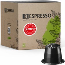 100 Capsule cialde caffe caffe Compatibili NESPRESSO aroma gusto Miscela CREMOSO