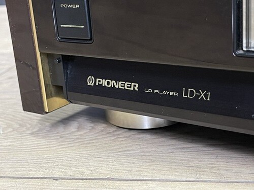 Pioneer LD-X1 Laserdisc Player Video Equipment Color Black