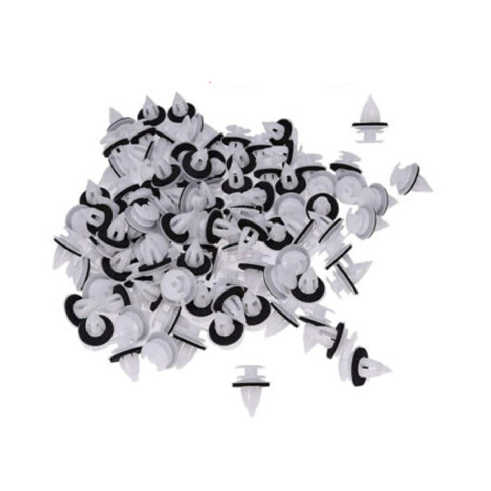 100pcs Door Trim Panel Clips Retainer 51411973500 For BMW E36 E34 E39 3 5 7 Foto 2 de 3