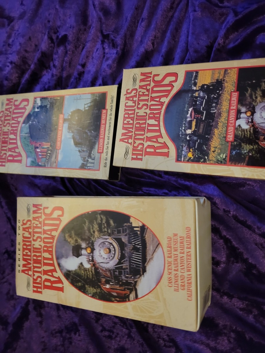 Americas Historic Steam Railroads: Series Two (VHS, 1999, 2