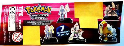 Pokemon Diamond Pearl Blockbuster Edition 2 Tomy ( 5 von 7 Pokemons OVP )
