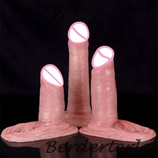 Reusable Silicone Ring Male Penis Sleeve Extender Delay Ejaculation For Men Lock