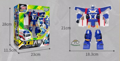 Hello Carbot AIENT Transforming Robot Truck Action Figure Toy
