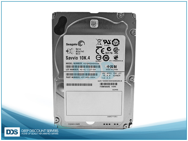 Seagate 2.5インチ内蔵HDD SAS 6Gb/s 450GB 3.8/4.4ms 10000rpm ST9450404SS wgteh8f Amazon.com: SEAGATE ST9450404SS ST9450404SS SEAGATE 450GB