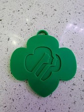 Girl Scout Keychain Ornament Charm Keepsake Gift Personalized Front an