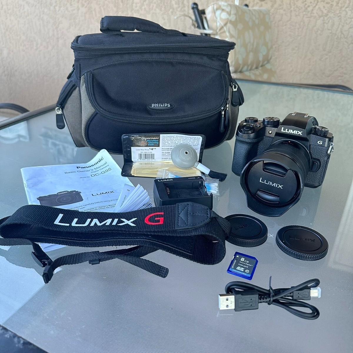 Dc G95 Lumix 5g Panasonic LUMIX DC-G95 Mirrorless Camera W/SD Card