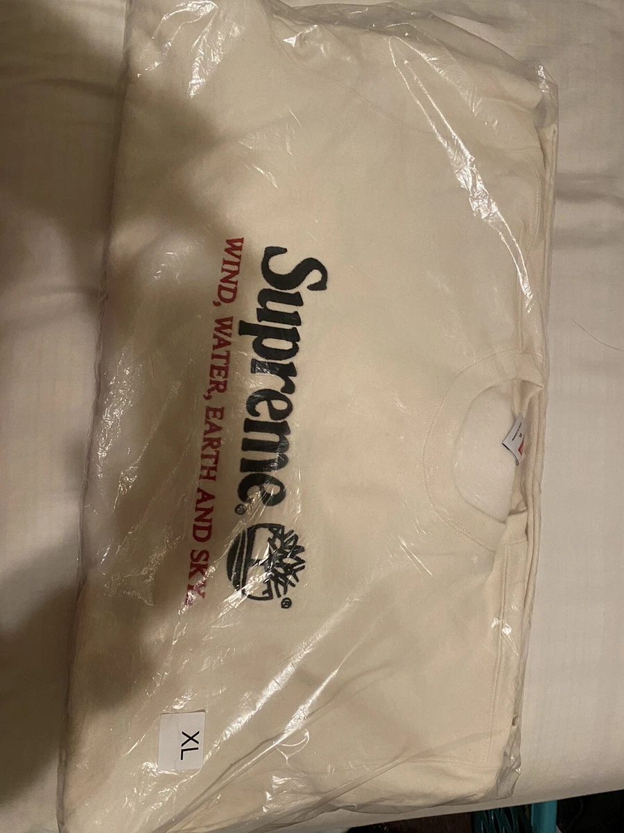 Supreme timberland crewneck natural hot sale