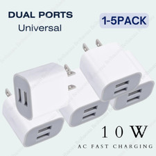Lot 5V 2A Universal Wall Fast Charger USB A Power Adapter AC Charging Plug US