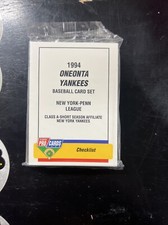 1994 ONEONTA YANKEES FLEER PROCARDS TEAM SET NEW YORK YANKEES SEALED