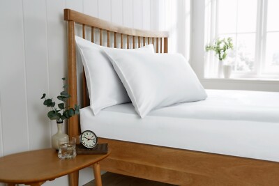 200 Fadenzahl Baumwolle Spannbettlaken 28cm tief Bettlaken Single Doppelbett Bettwäsche