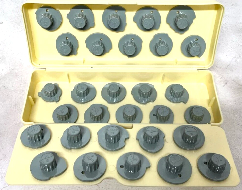 СТАНДАРТНЫЙ ДИЗАЙН ШВЕЙНОЙ МАШИНЫ КУЛАЧКИ ПОЛНЫЙ НАБОР ИЗ 30 - ЗИГЗАГООБРАЗНЫЕ УЗОРЫ - Изображение 2 из 4