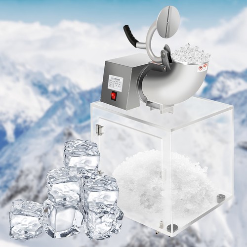 Ice Break Crushing Maker Machine Ice Shaver Rusher Machine 250W Stainless Steel - Picture 2 of 9