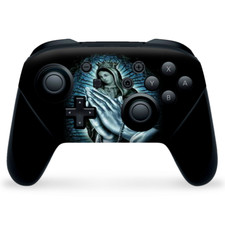 Nintendo Switch Pro Controller Skin Decal Vinyl Wrap - Prayer Praying Hands Mary