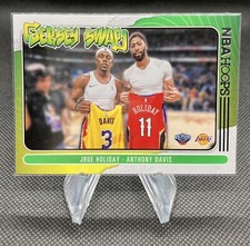 ANTHONY DAVIS JRUE HOLIDAY JERSEY SWAP❄️WINTER HOLIDAY❄️INSERT#6 NBA HOOPS 20-21