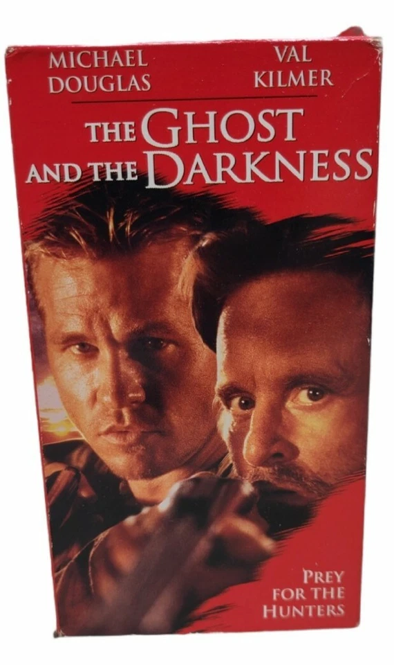 The Ghost and the Darkness (VHS, 1997) Vintage Action Movie - Image 2 of 3