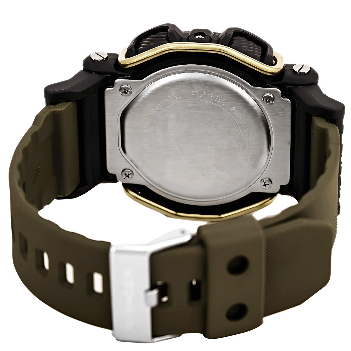 Casio GD400-9 Gent's Digital Grey Dial Green Resin Band Dive