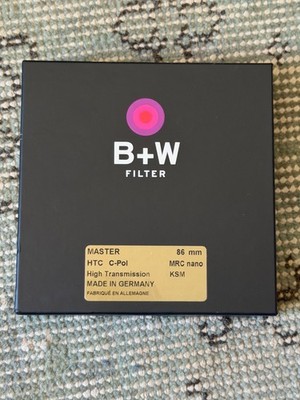 B+W Master High-Transmission Kaesemann Circular Polarizer MRC Nano Filter