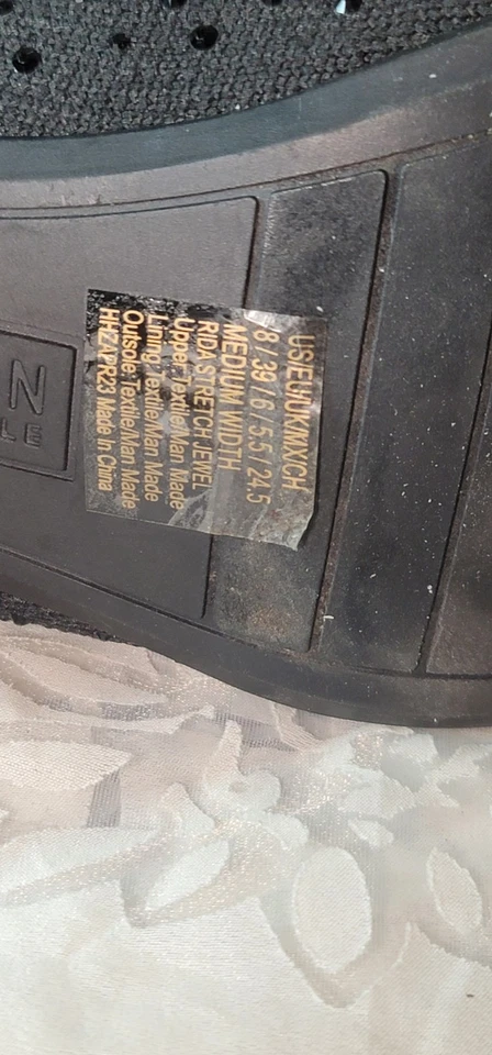 Kenneth Cole Reaction 切尔西踝靴女式 8 码黑色闪亮亮片 — 第 3/4 张图片