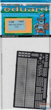 EDU17007 1:700 Eduard PE - HMS King George V Detail Set TAM kit 