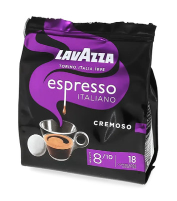 Lavazza Espresso Cremoso Pads (6 x 18 Stk.) - MHD 30.09.26 oder länger