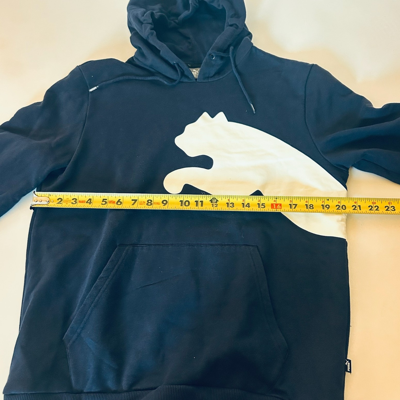 PUMA Men's Essentials Big Logo Hoodie Size M