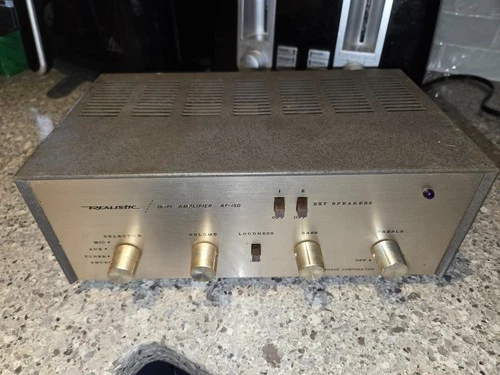 Vintage REALISTIC AF-15D Amplifier Japanese Manufactured TUBE