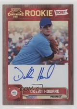 2011 Playoff Contenders Rookie Tickets Signatures Dillon Howard #RT48 Auto 0nz0