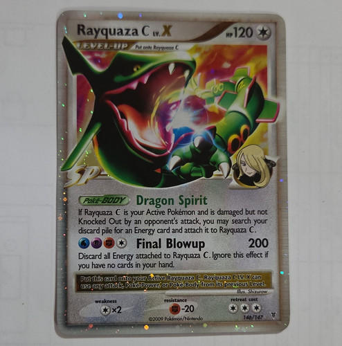 Rayquaza C LV.X - Supreme Victors #146 Price & Value | PokeScope