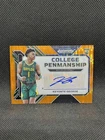 Keyonte George Panini Prizm Draft College Penmanship Orange Pulsar RC Auto /49