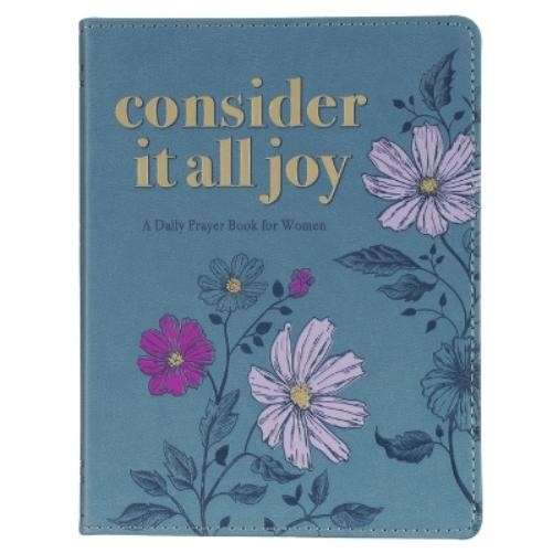 Leather Bound Devotional Book - Consider It All Joy