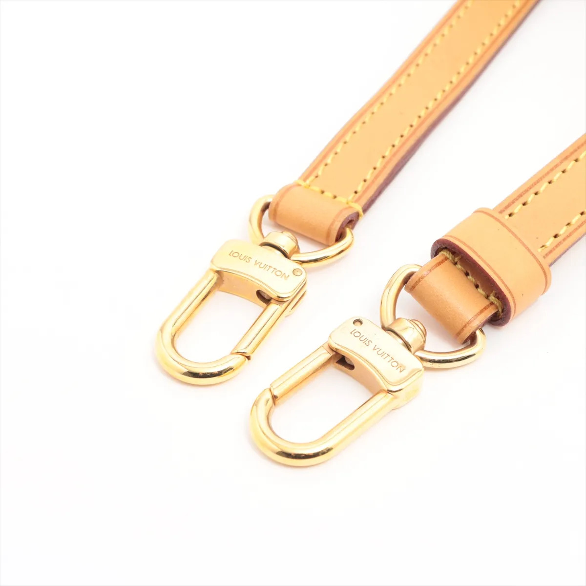 Louis Vuitton Shoulder strap Nume leather Beige thumbnail 2