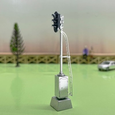 1 x HO scale model railroad 3 aspects block signal LED 3 colors light #KC06ws