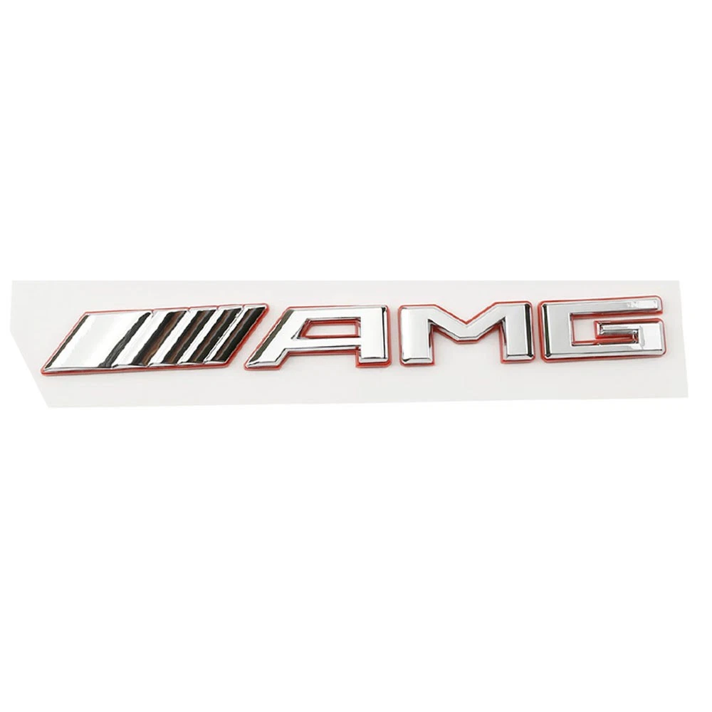 Für Mercedes Benz AMG Embleme Aufkleber Flache Badge