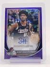 SCOOT HENDERSON 2025-26 BOWMAN CHROME PURPLE REFRACTOR AUTO /250 #BCA-SH Q2045