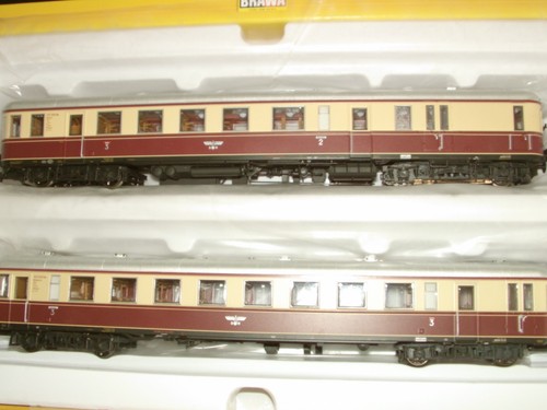 Vagón Brawa h0 44702 VT 137 con VS 145 DRG