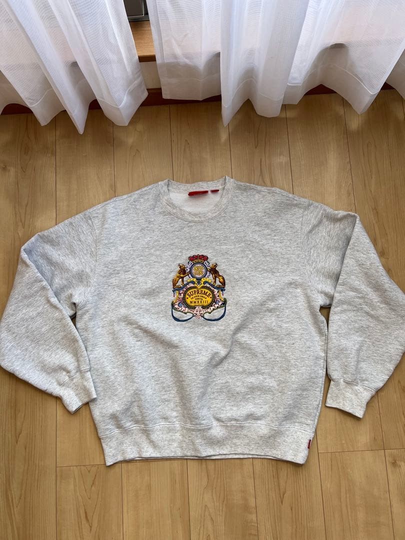 Supreme 23SS Crest Crew | eBay