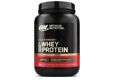 Optimum Nutrition Gold Standard 100% Whey Protein Powder, Double Rich Chocolate
