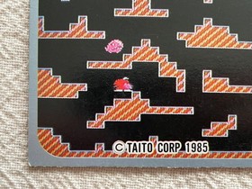 Chack'n Pop 1985 Menko Mini Card 288 Family Computer Amada Nintendo Game Japan