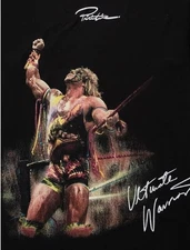 Primitive Skateboards x WWE Ultimate Warrior Black T-Shirt