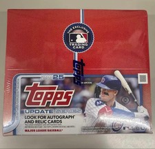 Topps Update Baseball 2025 JAPAN EDITION Sealed Box 20 packs In Hand NEW FS
